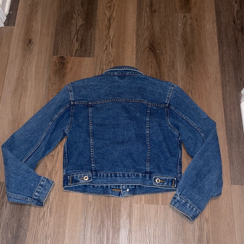Invisible Jean jacket, size large - Picture 8 of 8